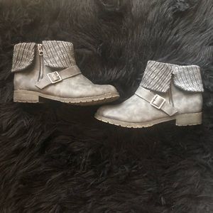 ❤️Rocket Dog Ankle Foldover Boots